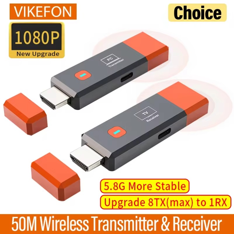 Wireless Hdmi Receiver For Projector - Bezprzewodowy adapter HDMI do transmisji wideo,