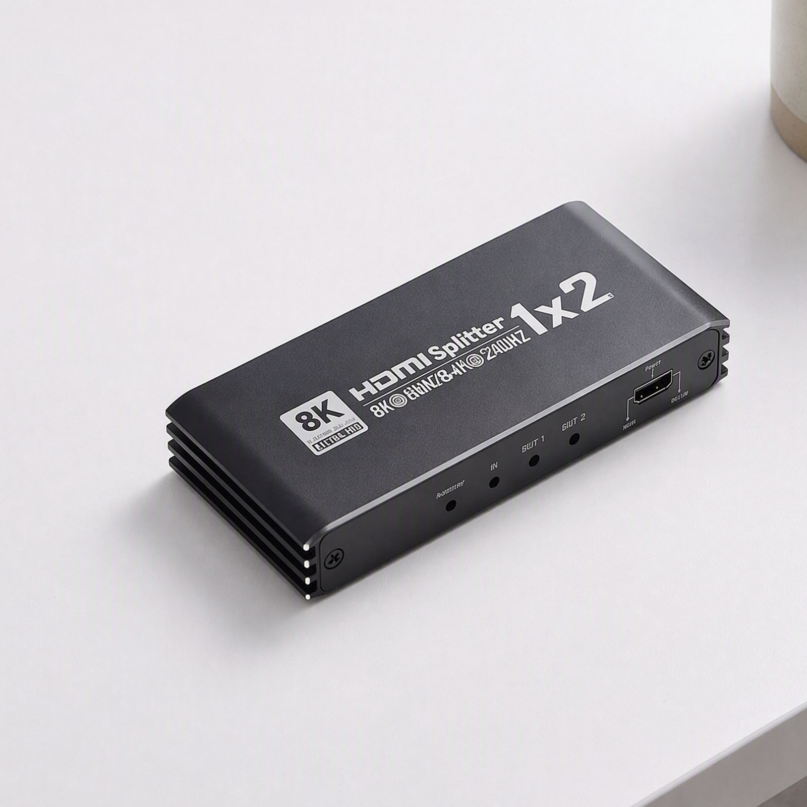Hdmi Splitter 1 In 4 Out 4K 60Hz - Rozdzielacz HDMI, kompatybilny z 8K 60