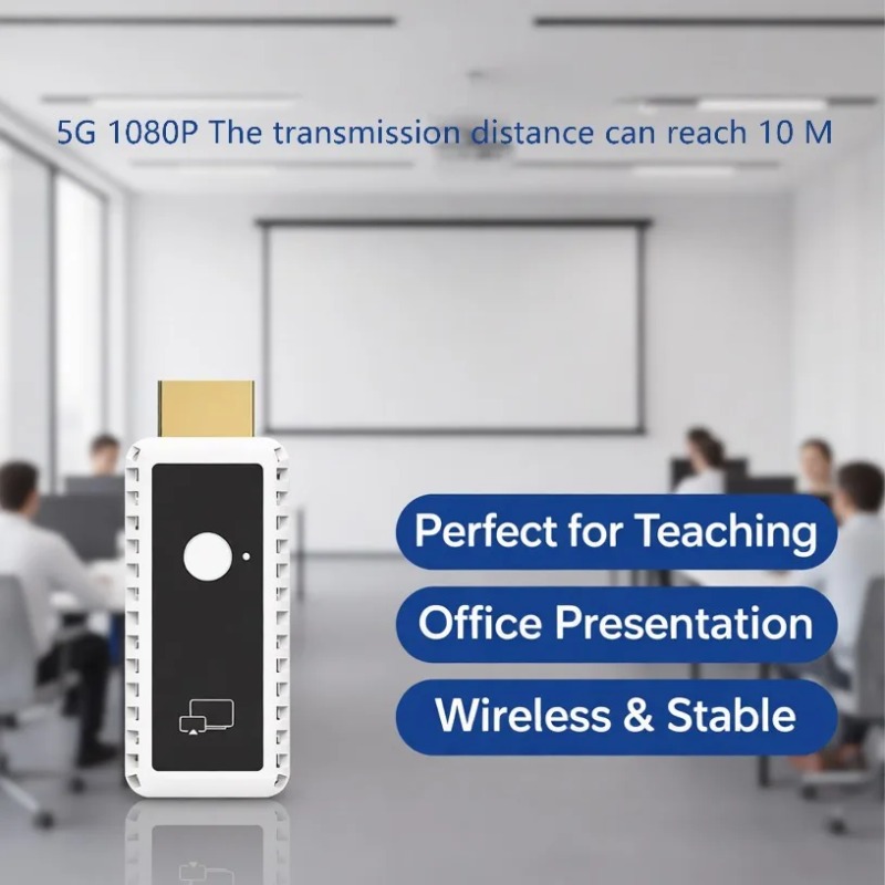 Wireless Hdmi Receiver For Projector - Bezprzewodowy nadajnik-odbiornik HDMI 4K do odbiegania