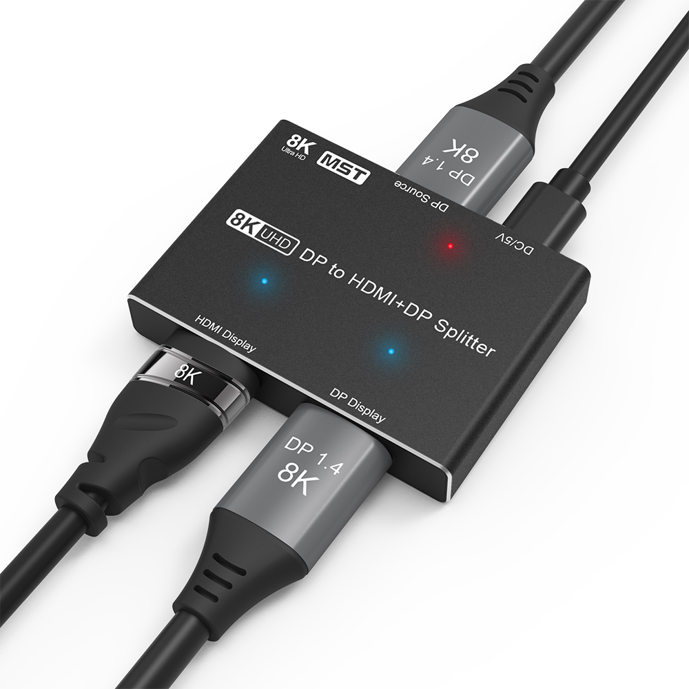 Hdmi Matrix Switch 4X4 4K 60Hz - 8K MST Displayport do HDMI Splitter
