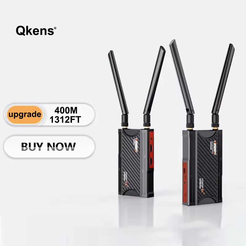 Wireless Video Transmitter For Camera Dslr - Bezprzewodowy nadajnik i odbiornik HDMI audio-wideo,