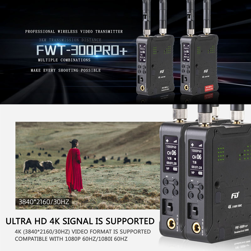 Feidu FWT-300pro+ System Bezpr – Wireless Video Transmitter For Camera Dslr recenzja i cena