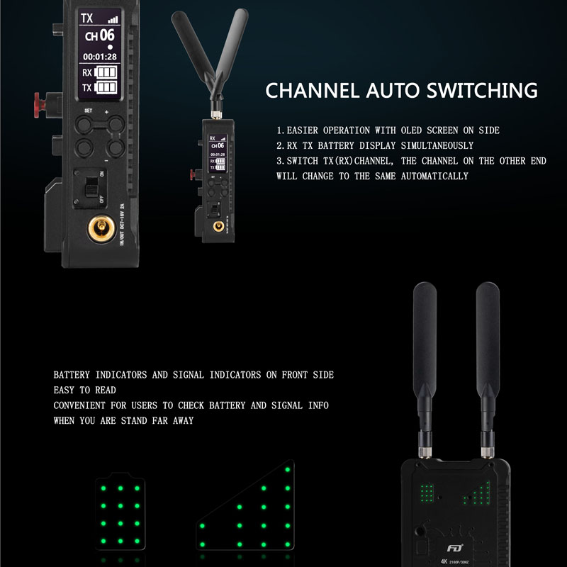 Feidu FWT-300pro+ System Bezpr – Wireless Video Transmitter For Camera Dslr recenzja i cena