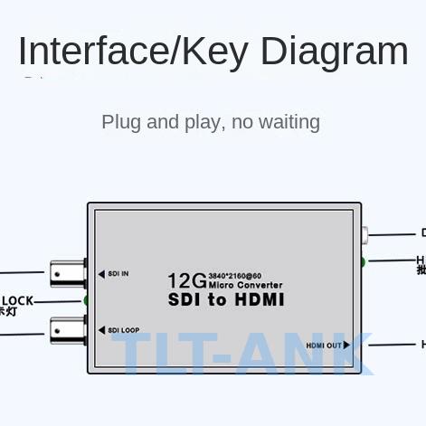 Konwerter 12G SDI na HDMI klas – Sdi To Hdmi Converter Broadcast recenzja i cena