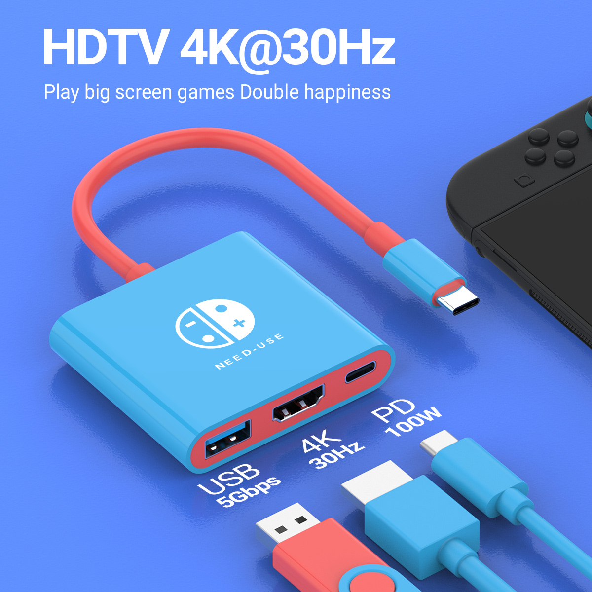 Uniwersalna stacja dokująca 3  – Hdmi Matrix Switch 4X4 4K 60Hz recenzja i cena