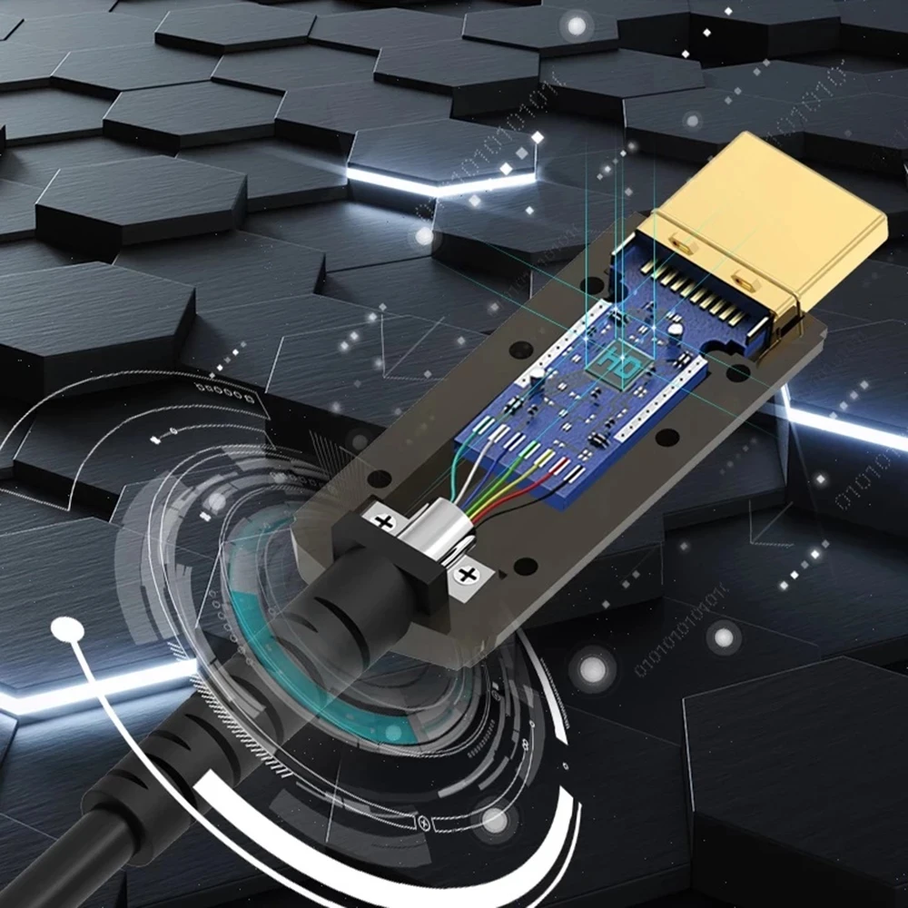 Kabel światłowodowy HDMI 8K 60 – Hdmi Fiber Optic Cable 50M 100M recenzja i cena