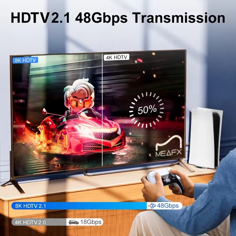 Kabel światłowodowy HDMI 2.1 8 – Hdmi Fiber Optic Cable 50M 100M recenzja i cena