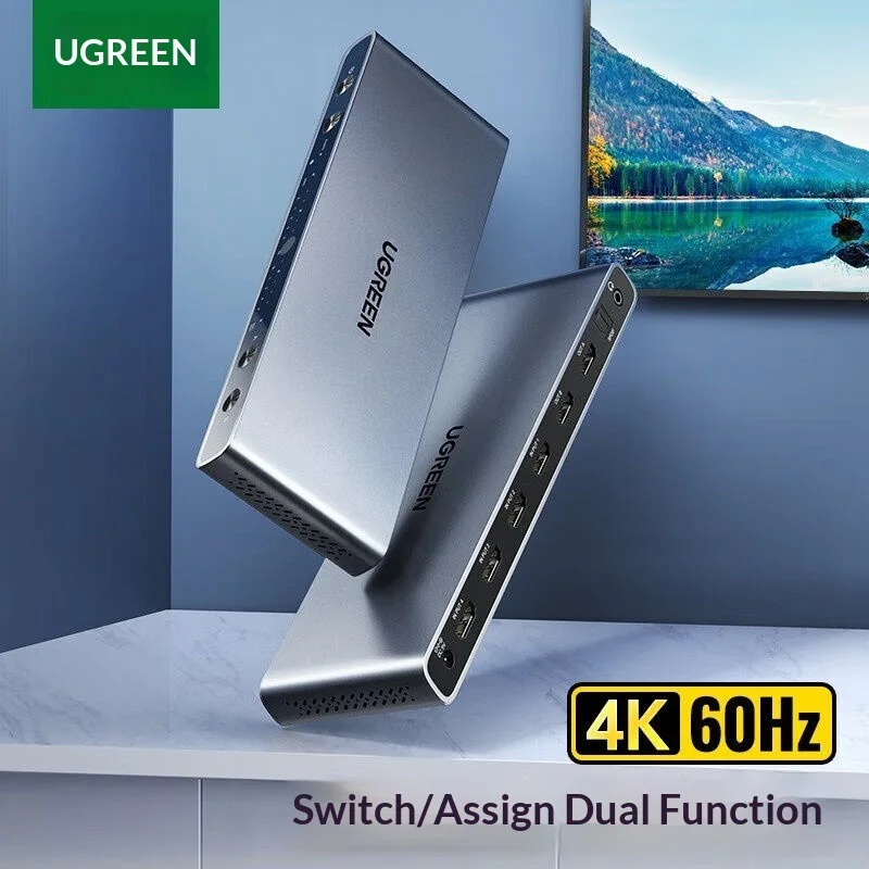 UGREEN 70435 CM288 – przełączn – Hdmi Splitter 1 In 4 Out 4K 60Hz recenzja i cena