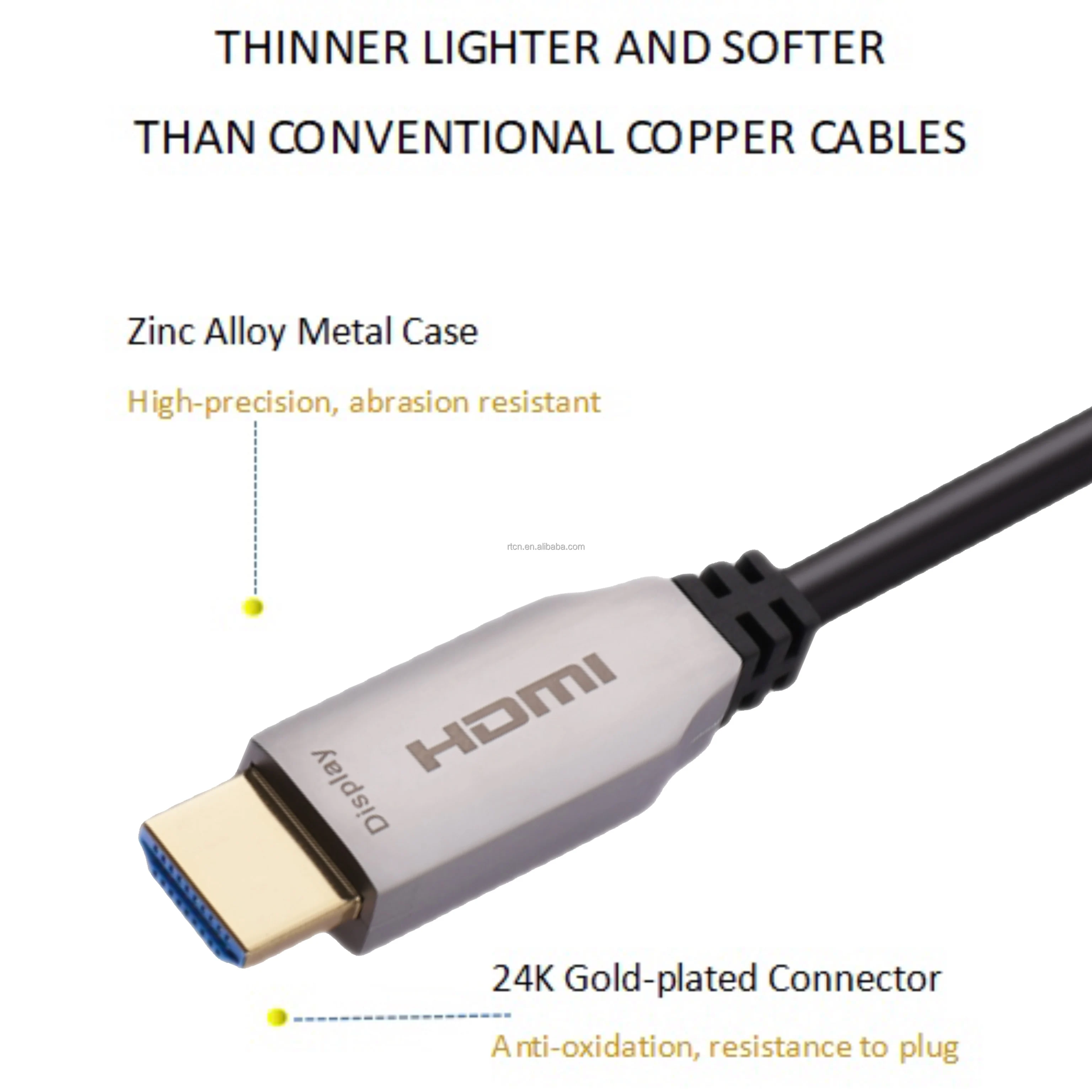 Kabel HDMI światłowodowy 20M 5 – Hdmi Fiber Optic Cable 50M 100M recenzja i cena