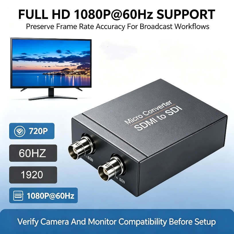 Konwerter 3G-SDI na HDMI z wyj – Sdi To Hdmi Converter Broadcast recenzja i cena