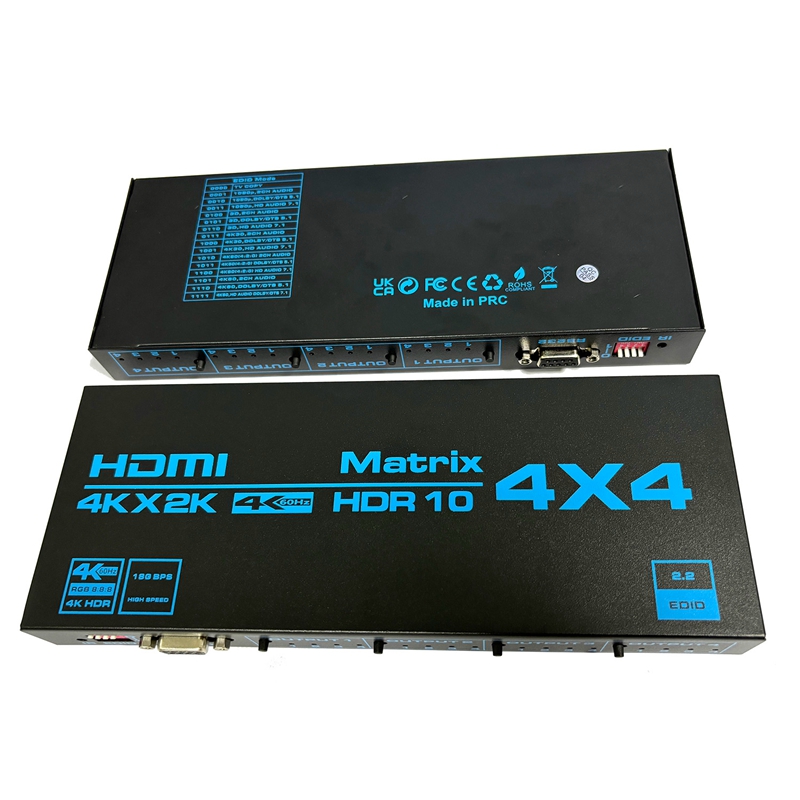Matryca HDMI 4K 4 wejścia 4 wy – Hdmi Matrix Switch 4X4 4K 60Hz recenzja i cena