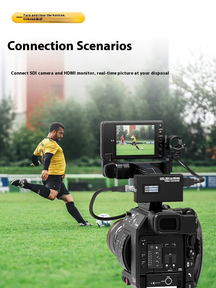 Profesjonalny konwerter 12G-SD – Sdi To Hdmi Converter Broadcast recenzja i cena