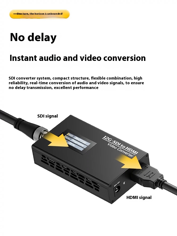 Profesjonalny konwerter 12G-SD – Sdi To Hdmi Converter Broadcast recenzja i cena