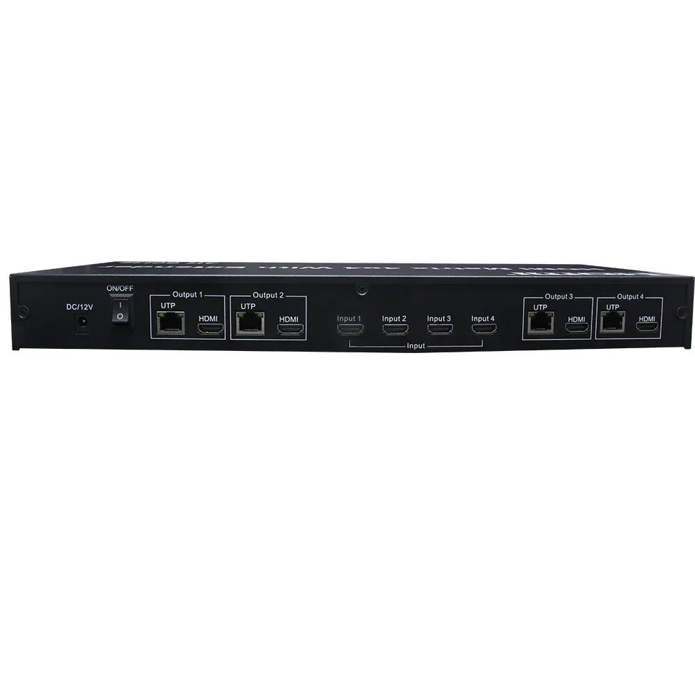 Matryca HDMI 4x4 4K 60Hz HDMI2 – Hdmi Matrix Switch 4X4 4K 60Hz recenzja i cena