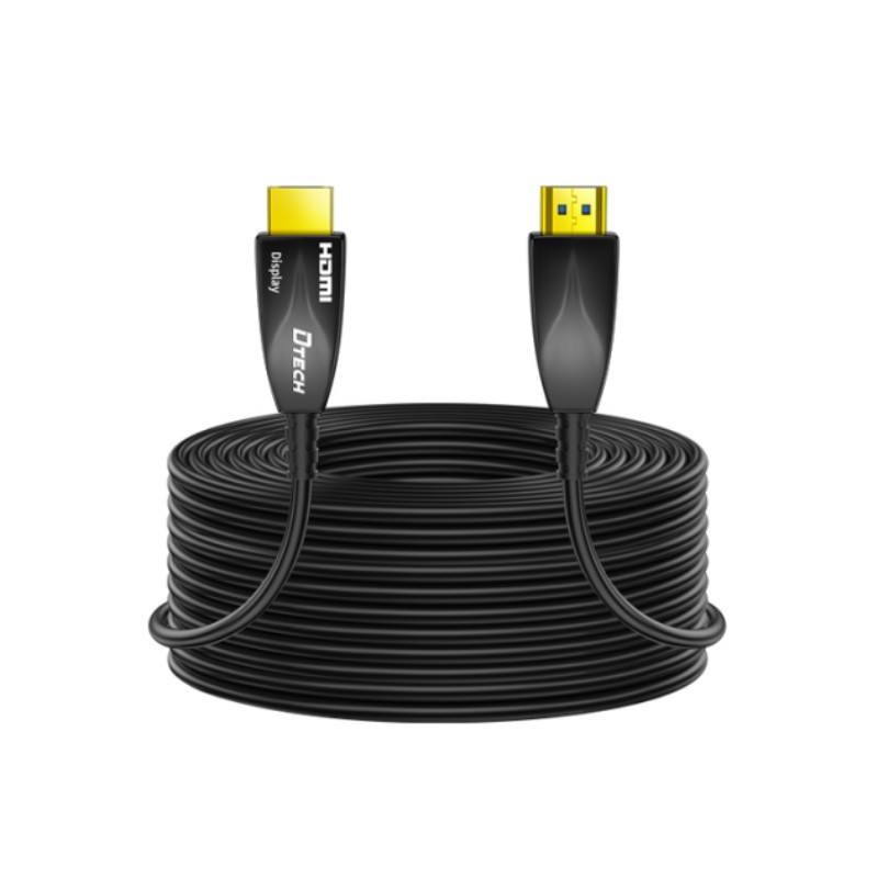 DTECH Nowy kabel światłowodowy – Hdmi Fiber Optic Cable 50M 100M recenzja i cena