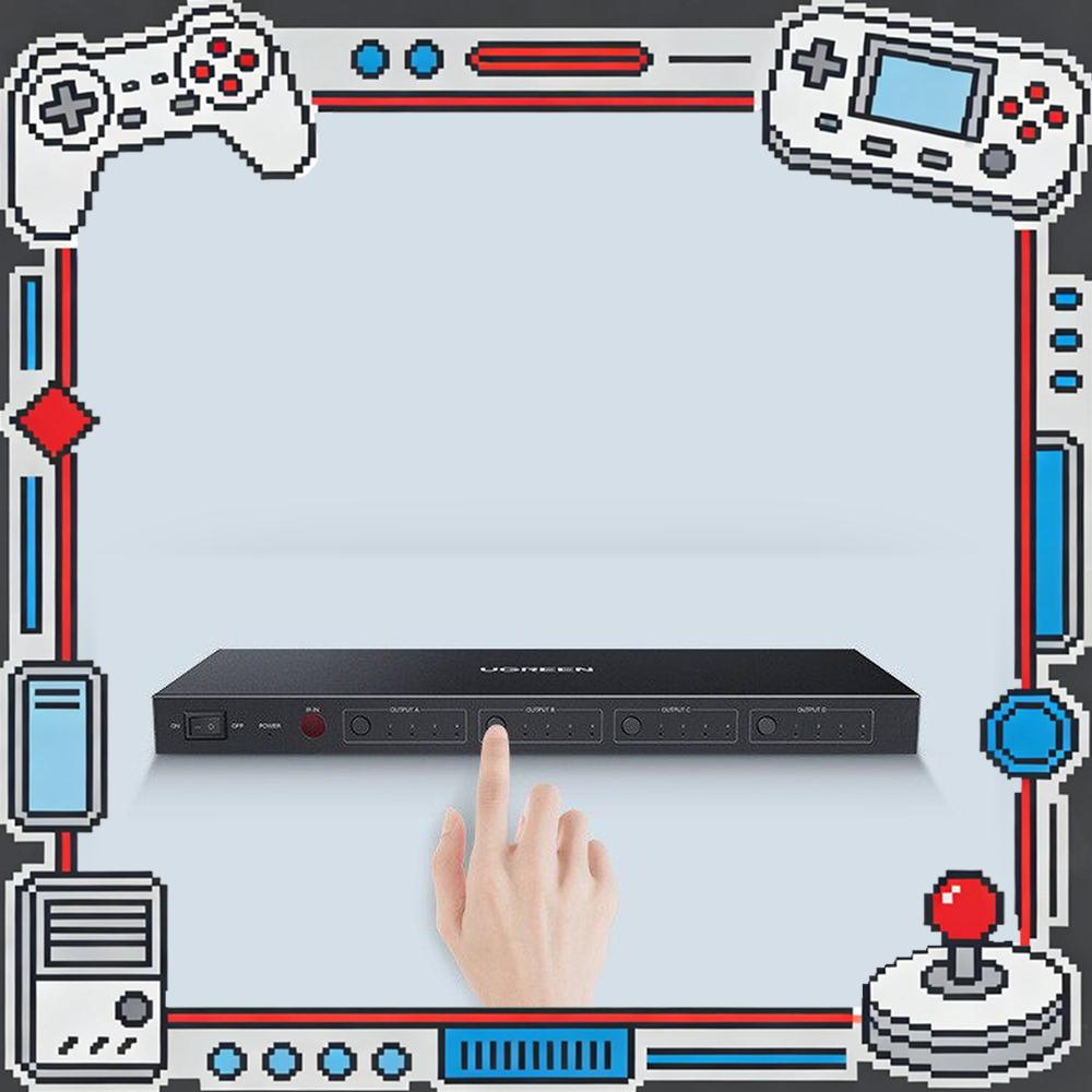 UGREEN 70436 – przełącznik HDM – Hdmi Matrix Switch 4X4 4K 60Hz recenzja i cena