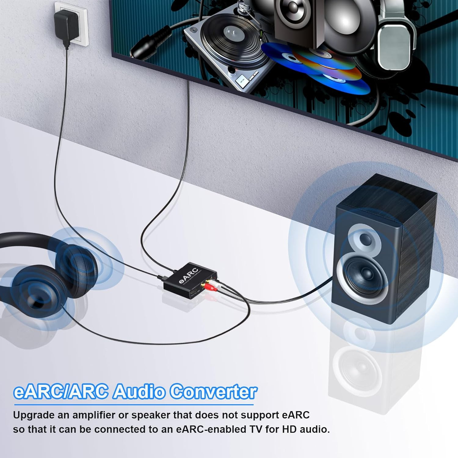 Ekstraktor audio 5.1 7.1 kanał – Hdmi Audio Extractor Earc 7.1 recenzja i cena