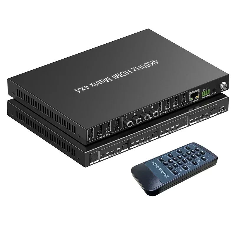 Nowy rozdzielacz i przełącznik – Hdmi Matrix Switch 4X4 4K 60Hz recenzja i cena