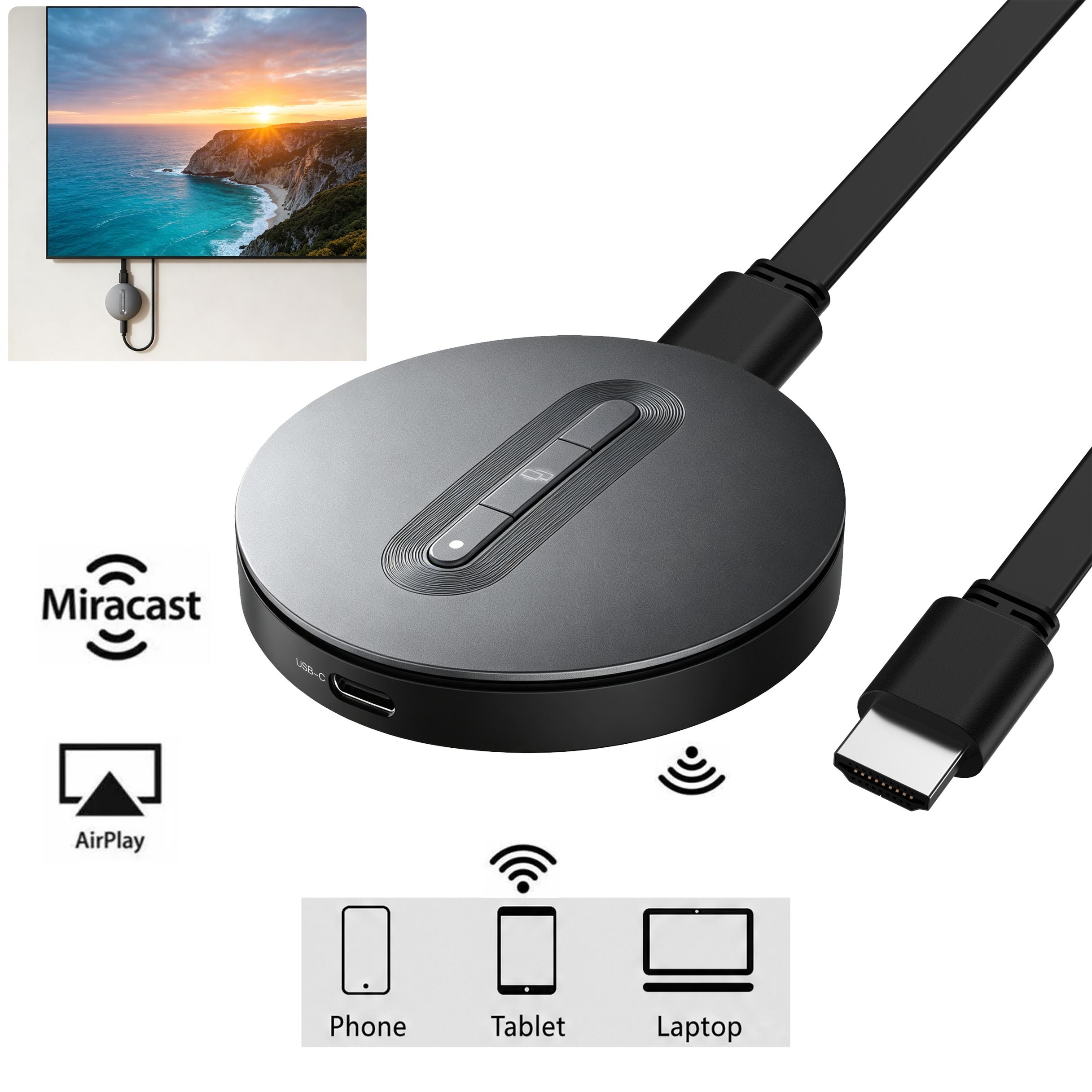 Bezprzewodowy adapter HD Mirac – Wireless Hdmi Display Dongle Casting recenzja i cena