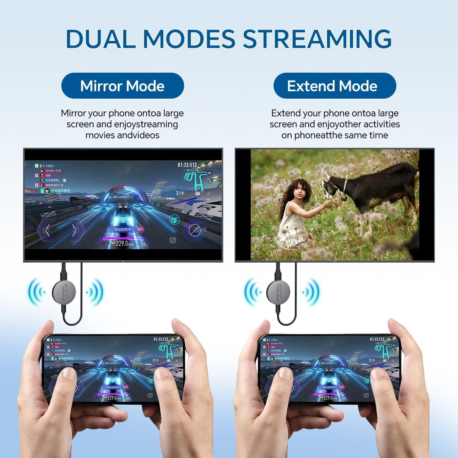 Bezprzewodowy adapter HD Mirac – Wireless Hdmi Display Dongle Casting recenzja i cena