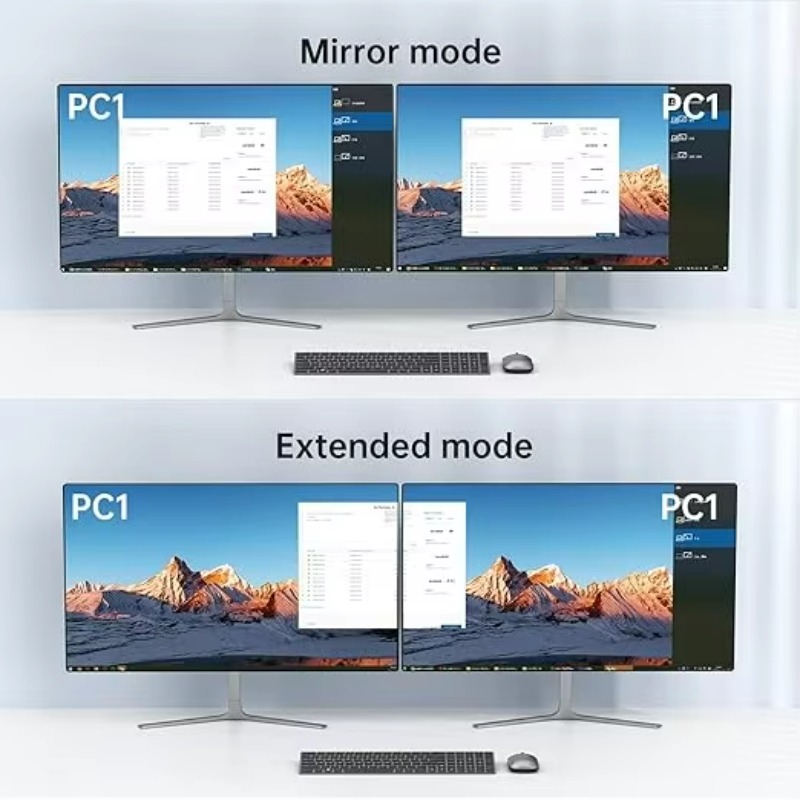 Przełącznik KVM HDMI 8K 60Hz n – Hdmi Kvm Switch 4 Port Dual Monitor recenzja i cena
