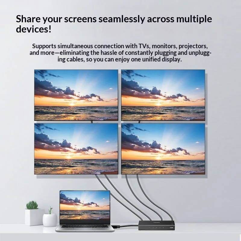 UGREEN CM604 – rozdzielacz HDM – Hdmi Splitter 1 In 4 Out 4K 60Hz recenzja i cena