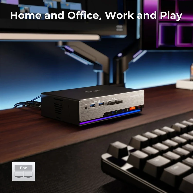 TESmart Przełącznik KVM HDMI 2 – Hdmi Kvm Switch 4 Port Dual Monitor recenzja i cena