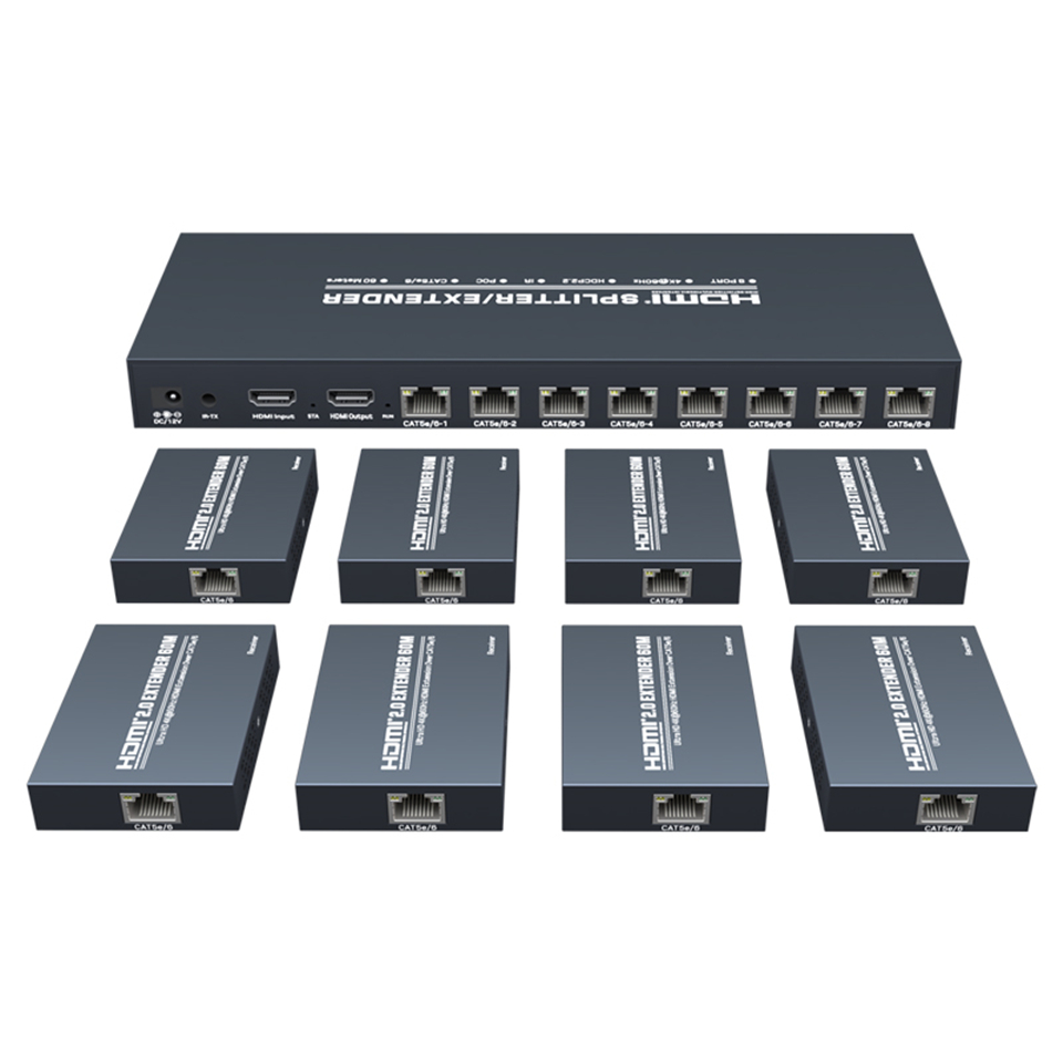 Navceker 4K 60Hz Rozdzielacz H – Hdmi Splitter 1 In 4 Out 4K 60Hz recenzja i cena