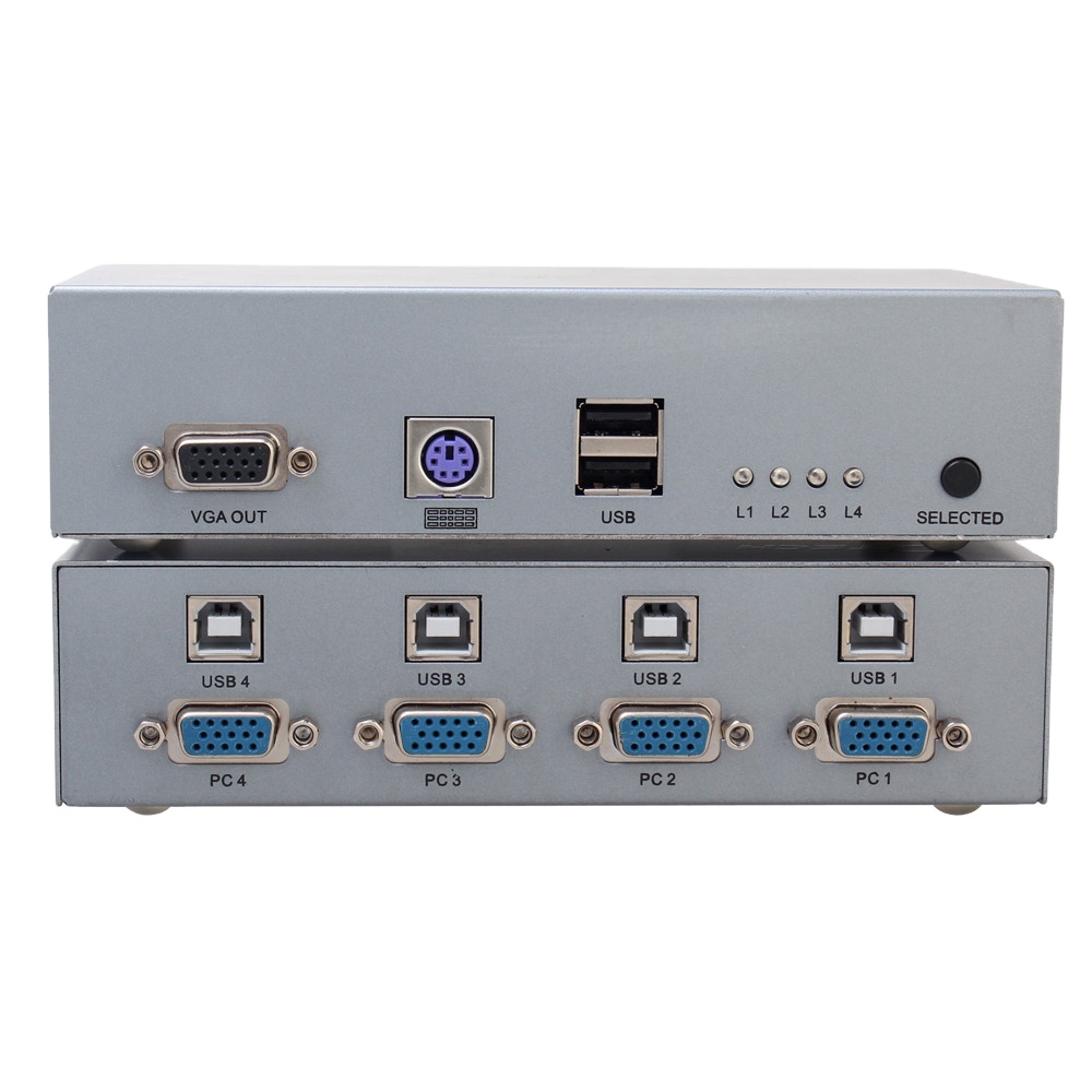 DTECH 4-portowy USB HDMI KVM E – Hdmi Kvm Switch 4 Port Dual Monitor recenzja i cena
