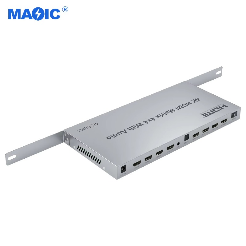 Matrica HDMI 4x4 z interfejsem – Hdmi Matrix Switch 4X4 4K 60Hz recenzja i cena