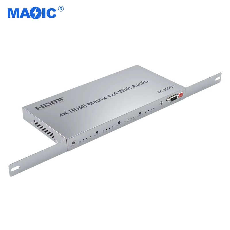 Matrica HDMI 4x4 z interfejsem – Hdmi Matrix Switch 4X4 4K 60Hz recenzja i cena